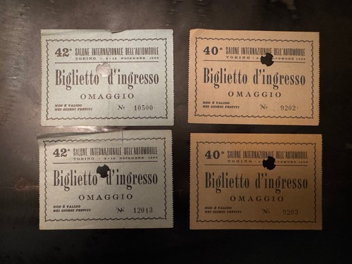 Biglietto ingresso e - biglietto,