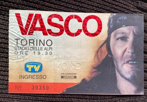 Vasco rossi biglietto - vasco,