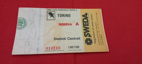 Biglietto riserva torino - biglietto, a