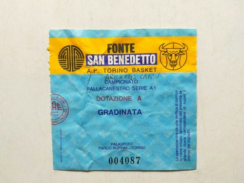Biglietto pallacanestro torino - biglietto,