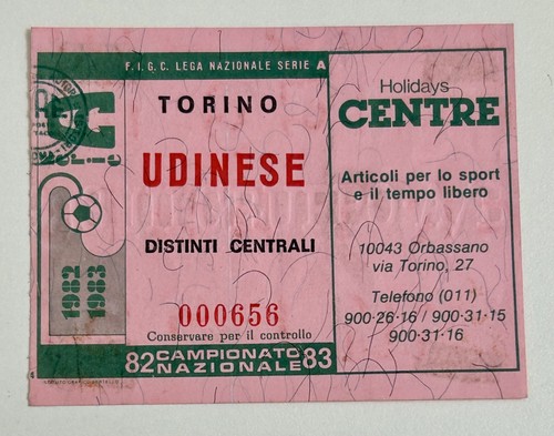 Torino udinese 83 - udinese, 82/83