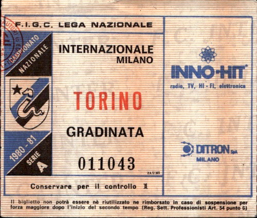 Biglietto stadio