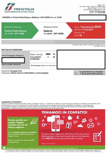 Trenitalia frecciarossa - trenitalia,