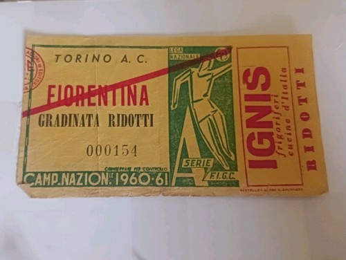 Biglietto ticket calcio - ticket,