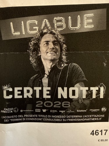 Biglietti ligabue giugno - biglietti,