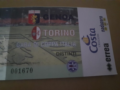 Biglietto stadio calcio - biglietto,
