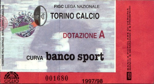 Biglietto stadio torino calcio - stadio,