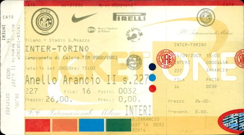 Biglietto stadio inter torino - biglietto,