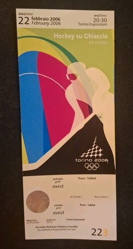 Biglietto ticket olimpiadi - biglietto,