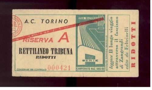 Calcio football biglietto - calcio,