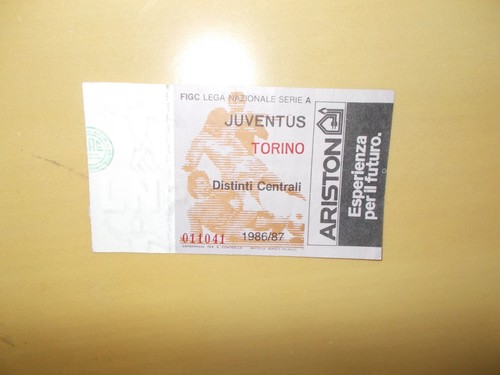 Biglietto stadio calcio - biglietto,