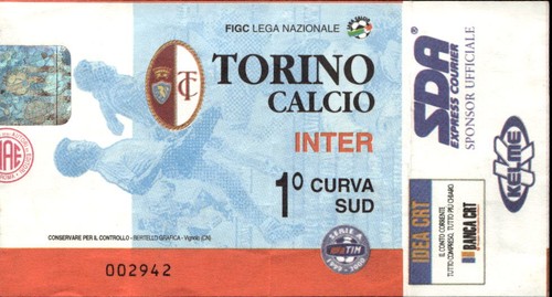 Biglietto torino calcio inter - biglietto,