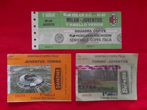 Biglietti ticket juventus - biglietti/ticket, juventus-