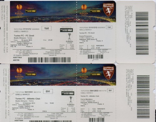 Biglietti europa league - europa, torino