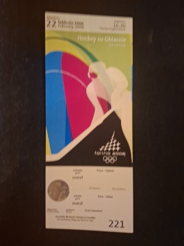Biglietto ticket olimpiadi - biglietto,