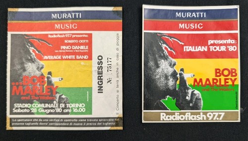 Biglietto concerto bob marley - biglietto,